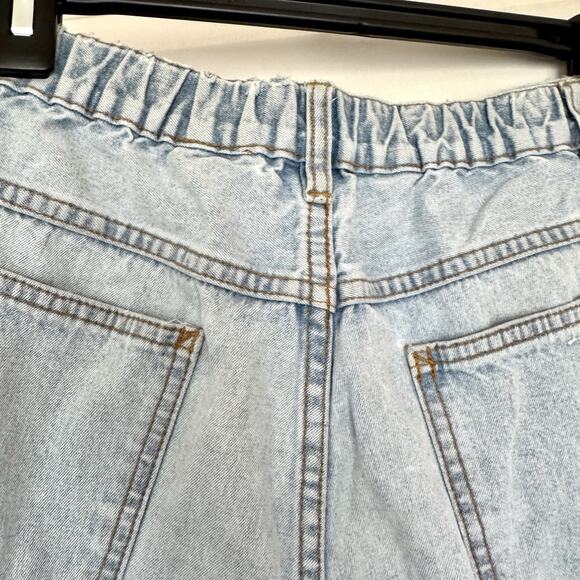 Vintage Bill Blass Mom Blue Jeans Size 12 Petite High Rise Pleat Front Denim - Picture 9 of 16